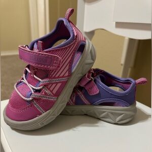 OshKosh B'gosh Fuchsia and Lavender Sneakers